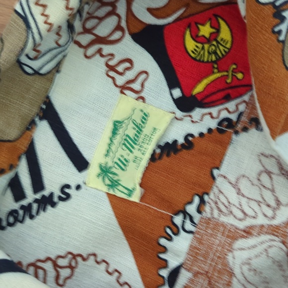 Rare Shriners convention aloha shirt - Picture 2 of 3